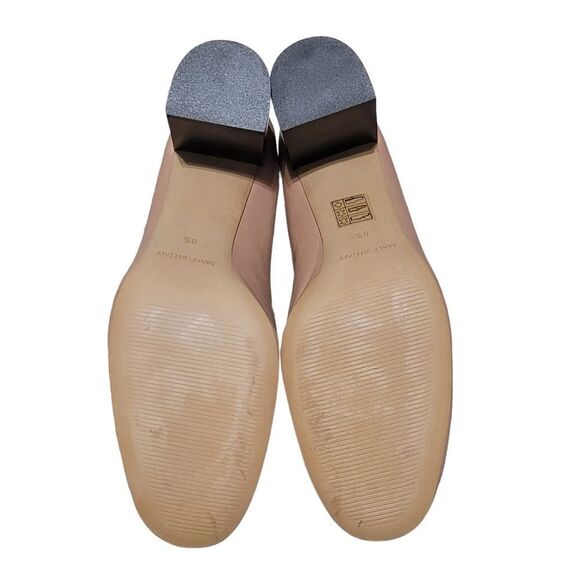 Everlane Italian Leather Elastic Back Block Heel - Picture 3 of 4